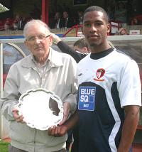 James Mulley awarded for 100 appearances